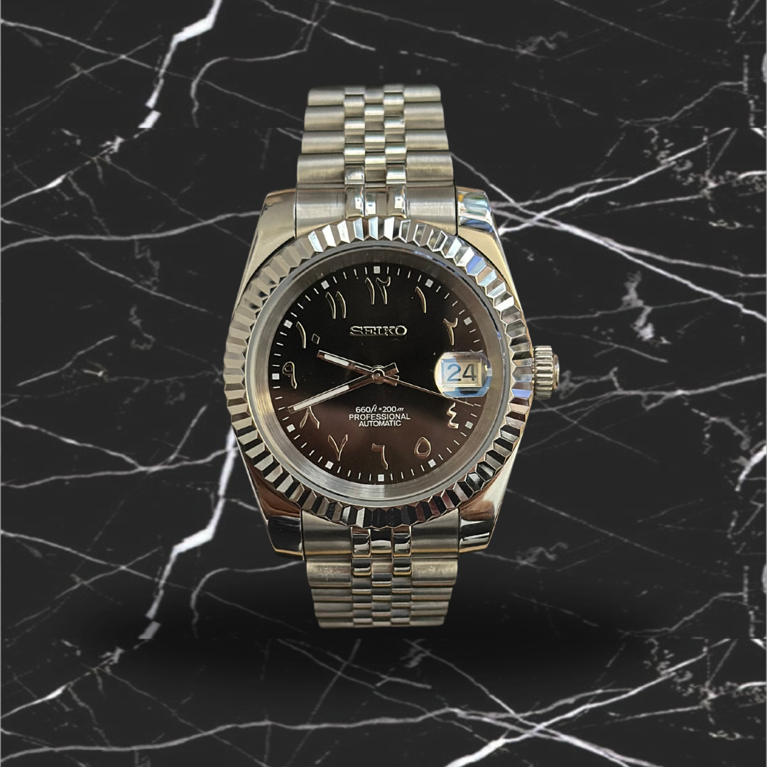 Seiko DateJust - Black Arabic Dial