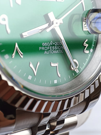 Seiko DateJust - Royal Green Arabic Dial