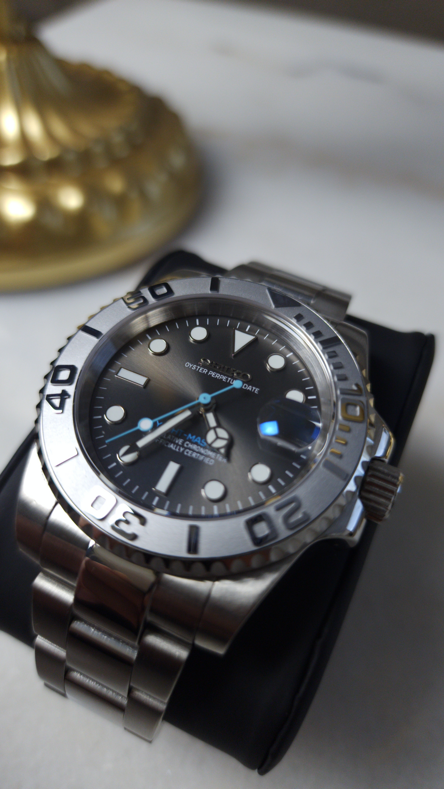 Seiko Mod - Yacht Master Grey
