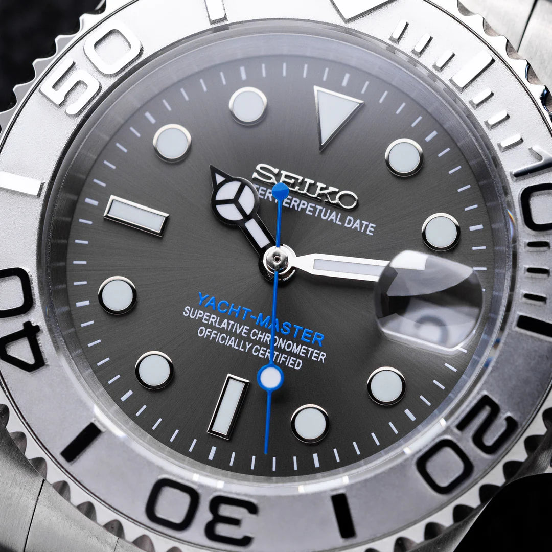 Seiko Mod - Yacht Master Grey