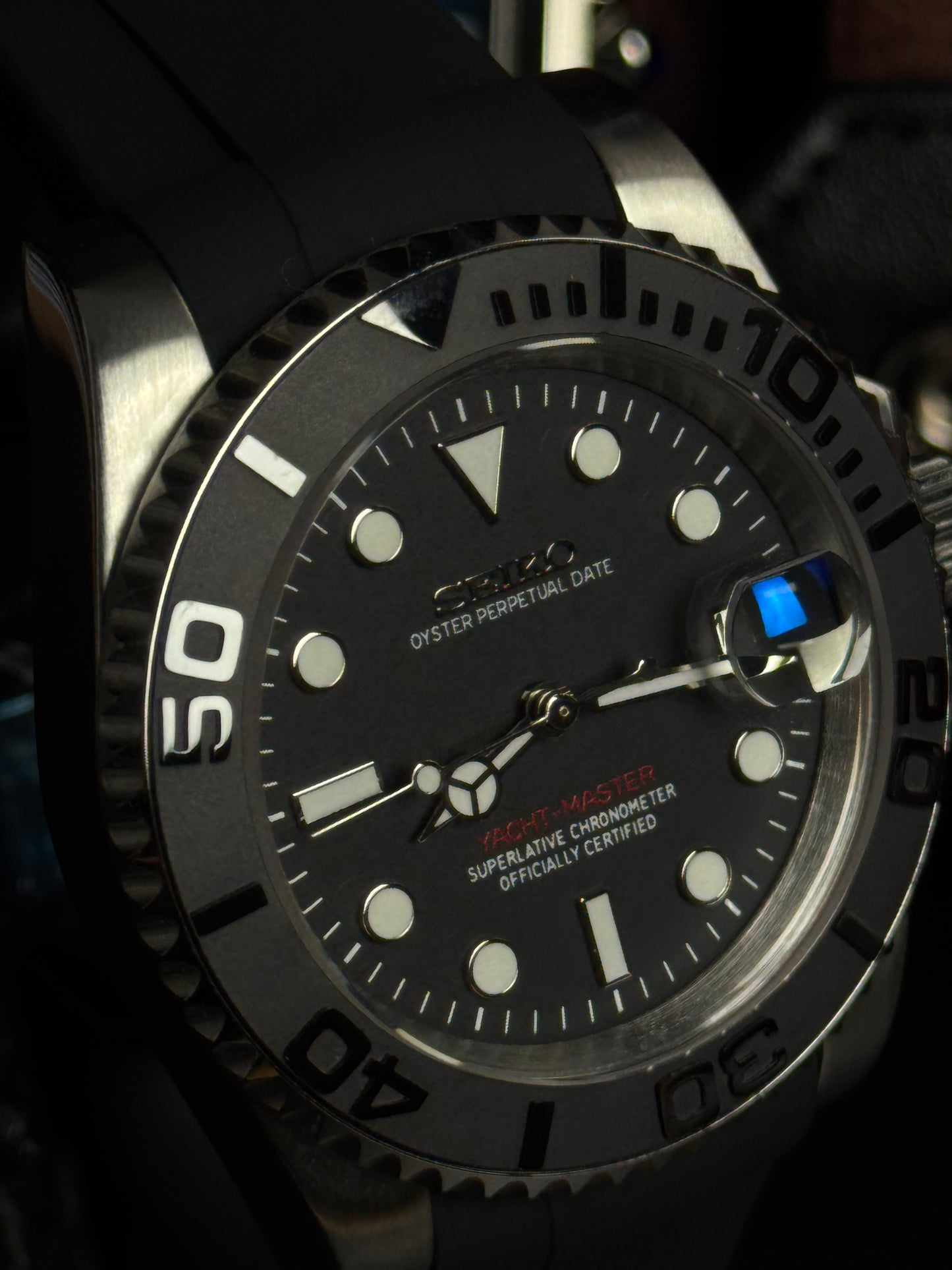 Seiko Mod - Silver Mariner Elite