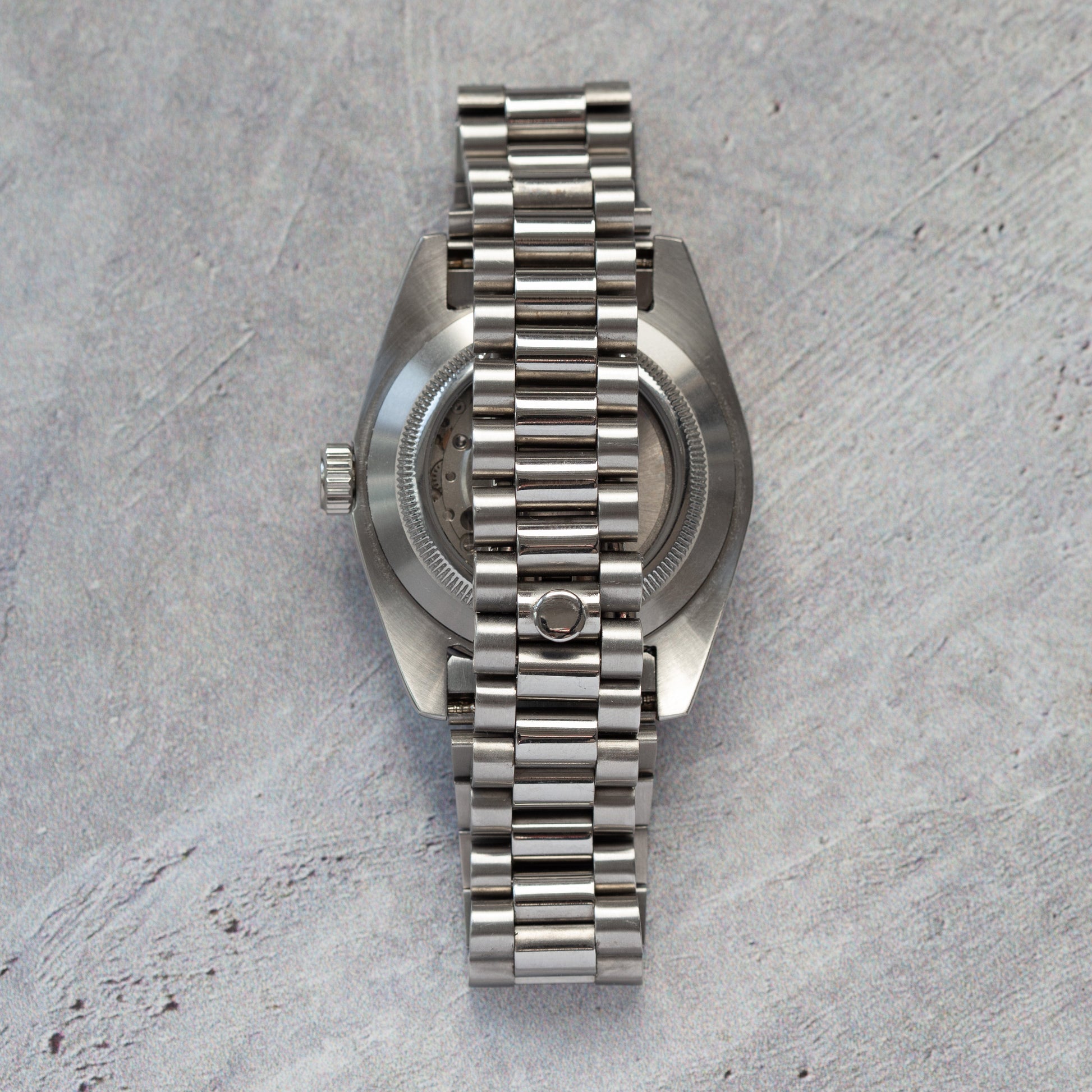 Mod Day-Date Watch with Olive Dial