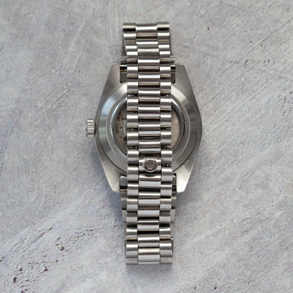 Mod Day-Date Watch with Olive Dial